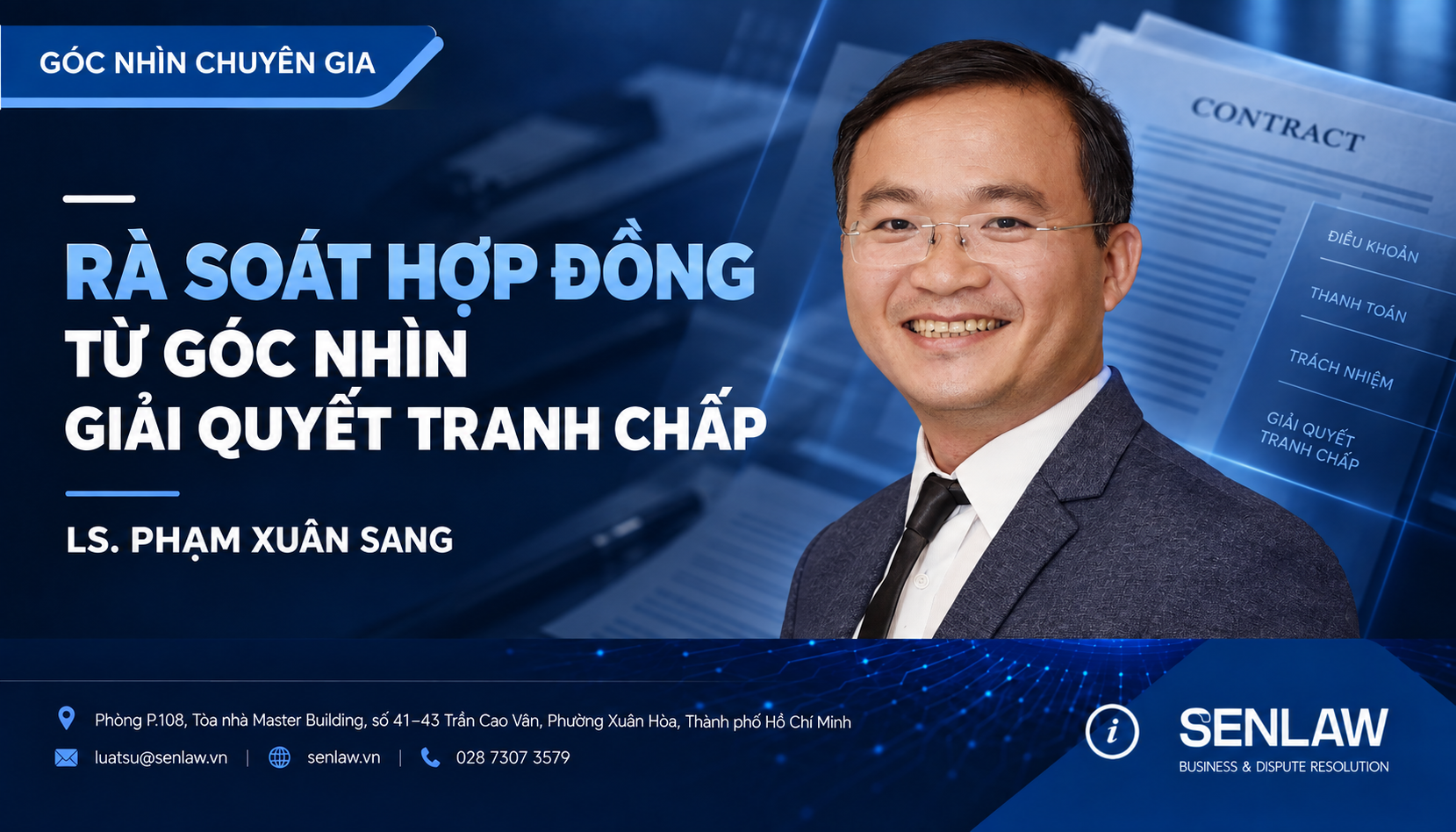 RÀ SOÁT HỢP ĐỒNG TỪ GÓC NHÌN GIẢI QUYẾT TRANH CHẤP