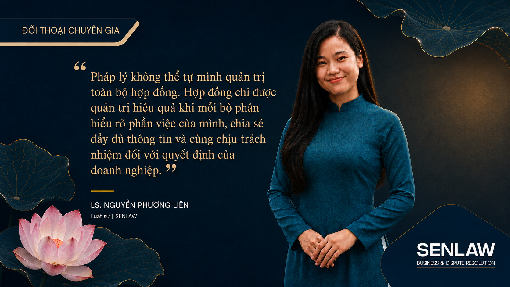 QUẢN TRỊ HỢP ĐỒNG KHÔNG PHẢI LÀ VIỆC RIÊNG CỦA BỘ PHẬN PHÁP LÝ