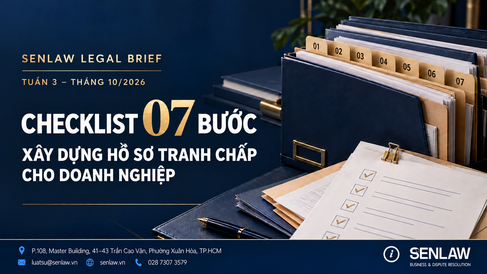 SENLAW LEGAL BRIEF | TUẦN 3 – THÁNG 10/2026