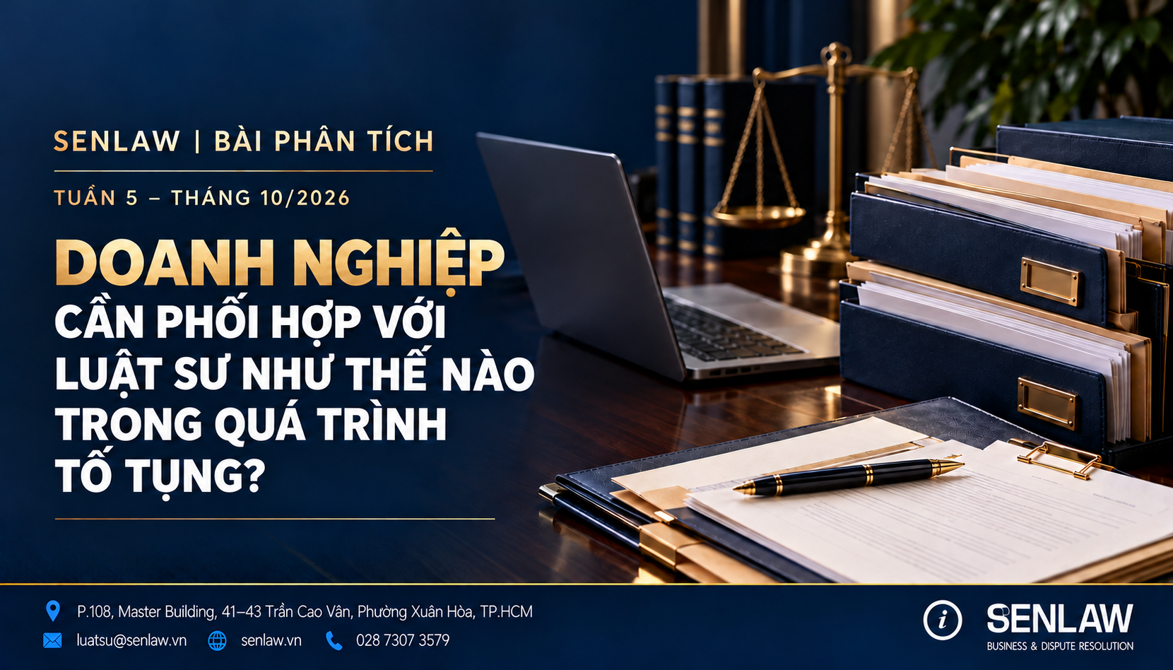  Doanh nghiệp cần phối hợp với luật sư như thế nào trong quá trình tố tụng?