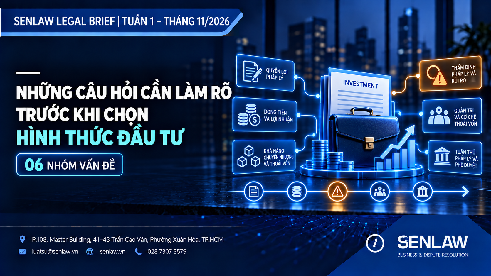 SENLAW Legal Brief | Tuần 1 - Tháng 11/2026